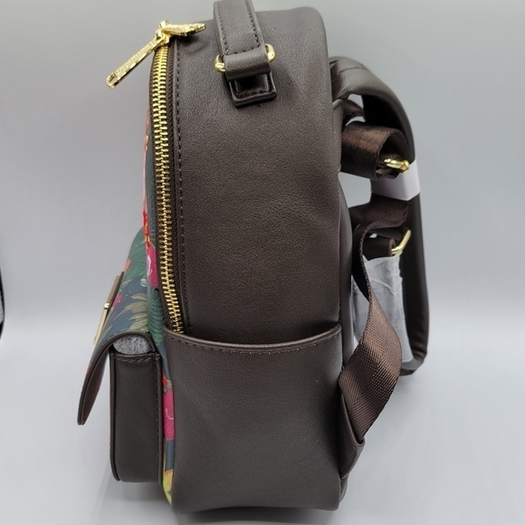 Loungefly Peter Pan & Lost Boys Disney Chibi Jungle Backpack - Picture 3 of 9